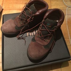 Timberland brown & green boots